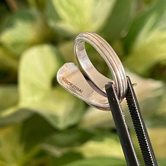 Lab Opal Ring - Picture 2 of 2